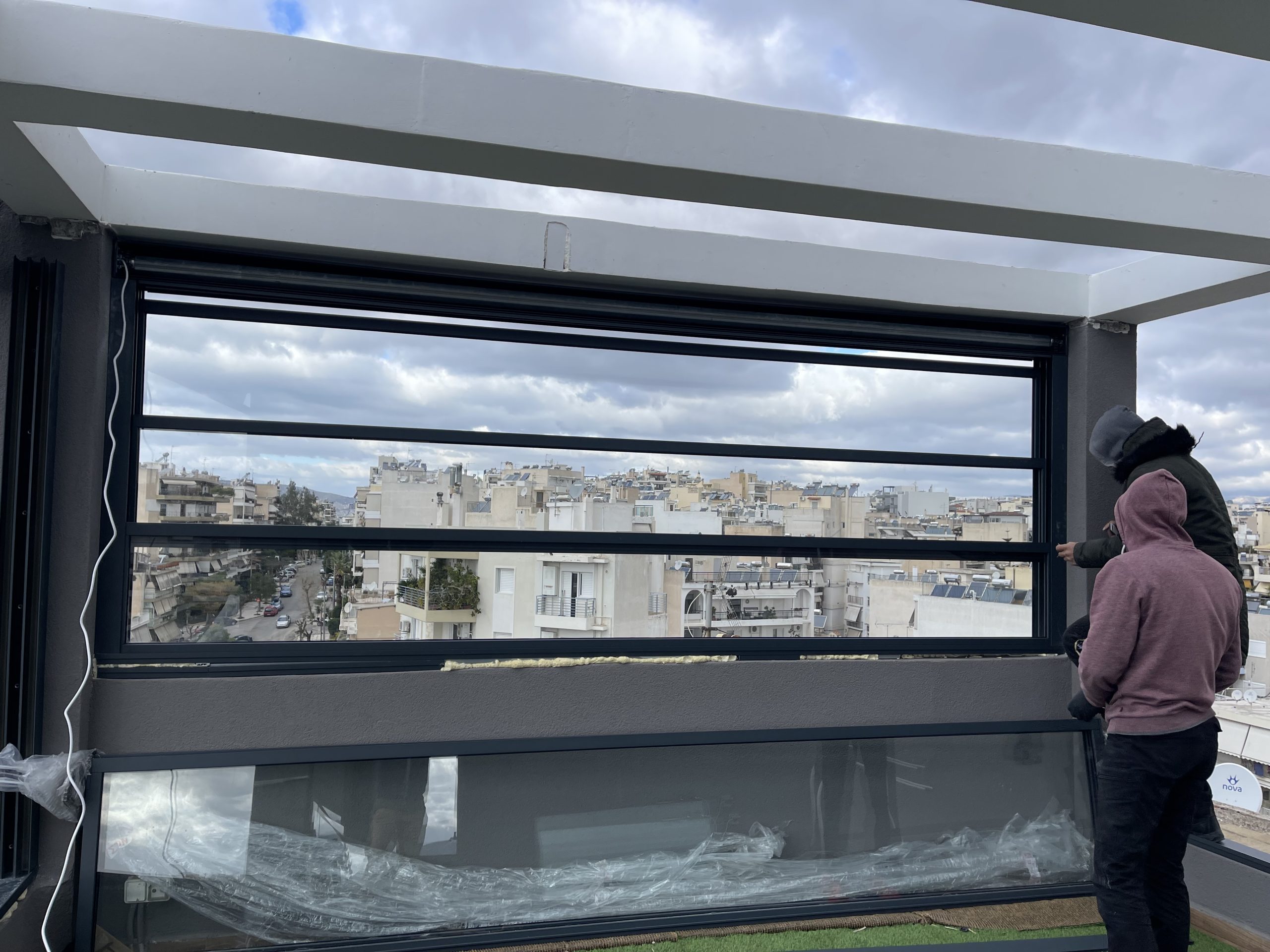 Τζάμια Triple Motion — Τζάμια Επάλληλα (sliding glass) — φωτογραφία 5 από 6