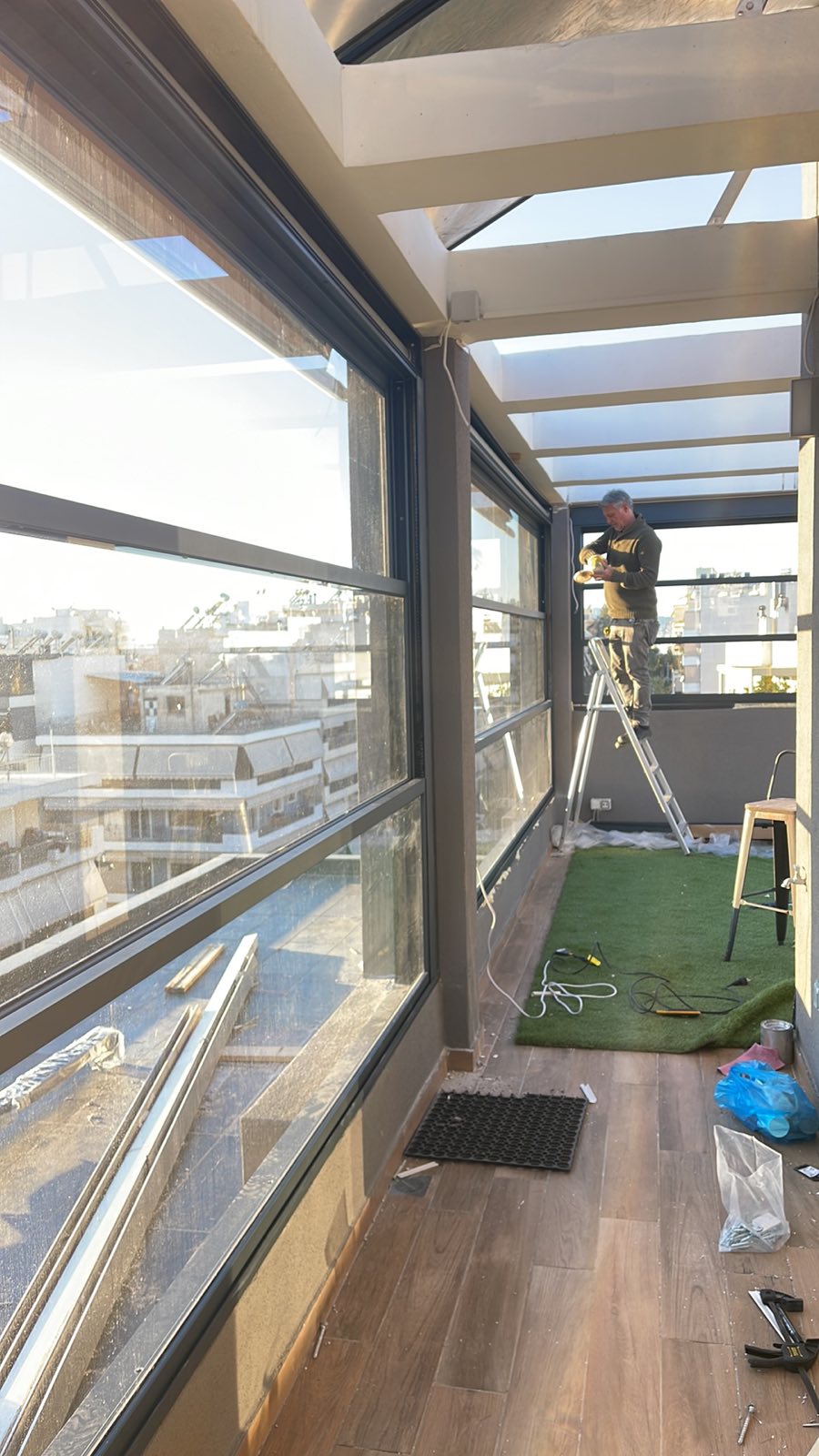Τζάμια Triple Motion — Τζάμια Επάλληλα (sliding glass) — φωτογραφία 4 από 6