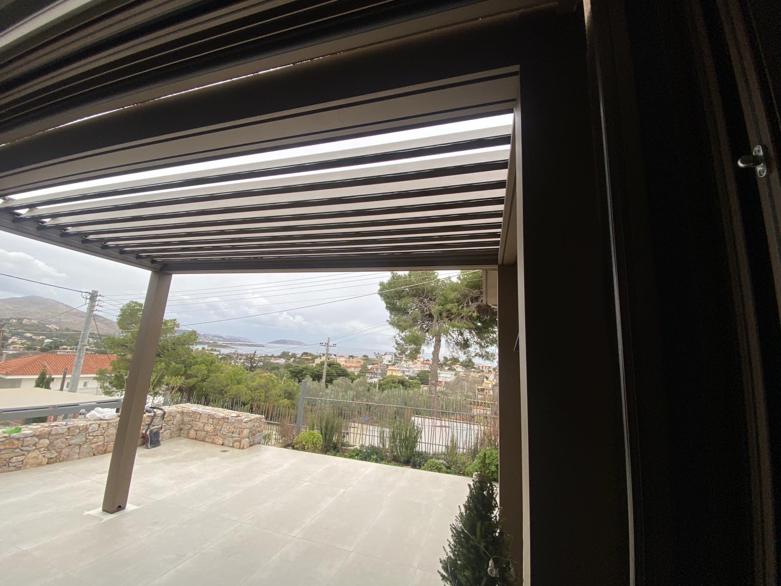 Εγκατάσταση βιοκλιματικής πέργκολας στο Λαγονήσι — φωτογραφία 1 από 6