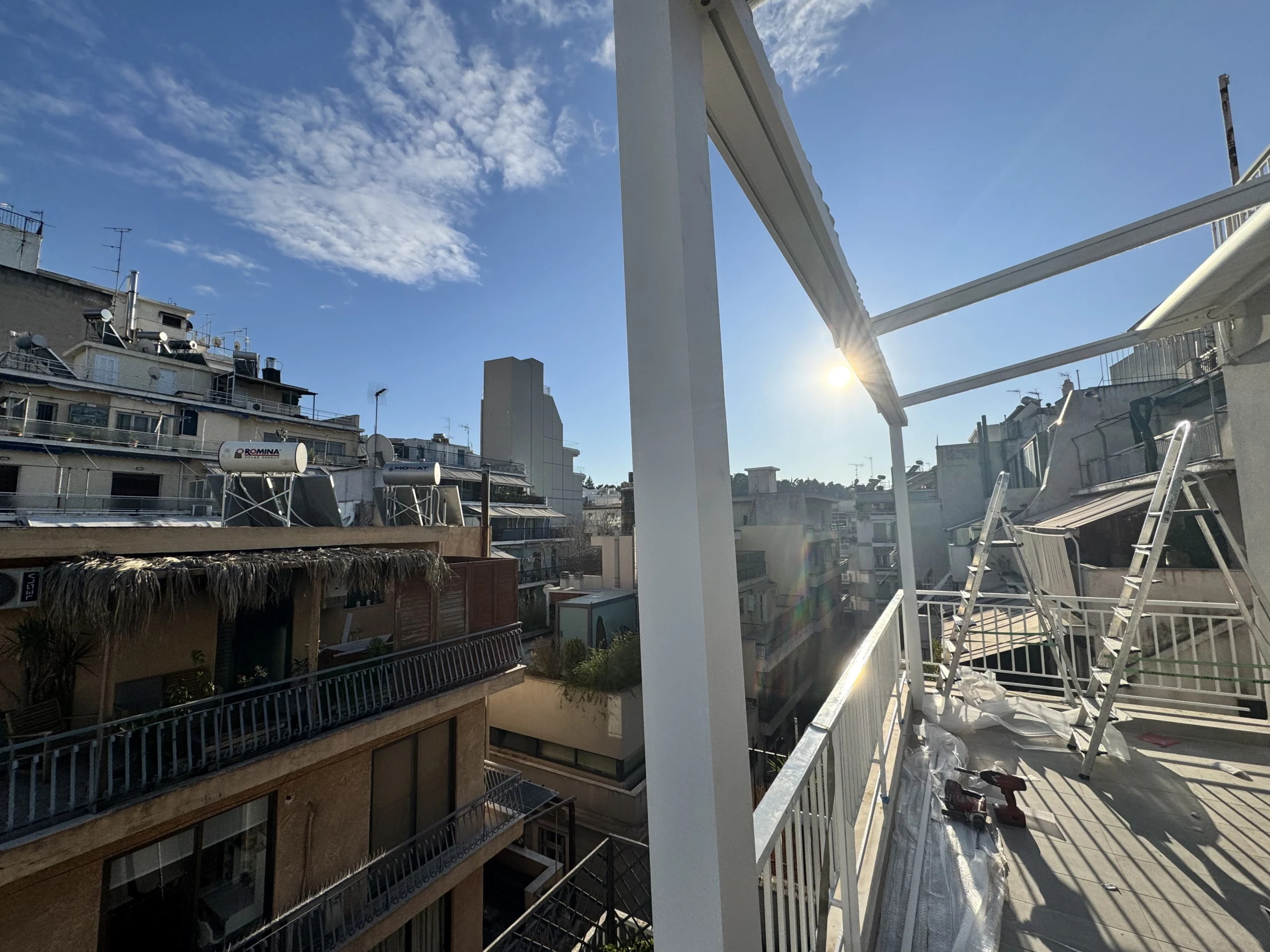 Εγκατάσταση τεντοπέργκολας σε κατοικία στο Παναθηναϊκό Στάδιο, Παναθηναϊκό Στάδιο – Αθήνα — φωτογραφία 4 από 4