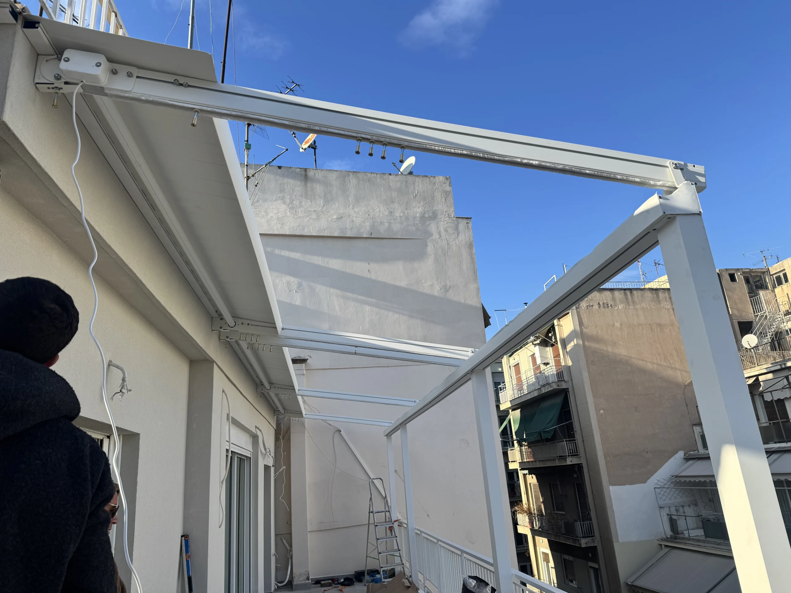 Εγκατάσταση τεντοπέργκολας σε κατοικία στο Παναθηναϊκό Στάδιο, Παναθηναϊκό Στάδιο – Αθήνα — φωτογραφία 2 από 4