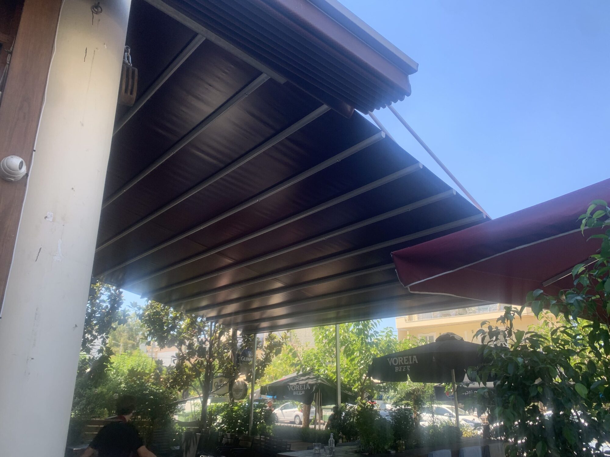 Έργο με τεντοπέργκολα στο εστιατόριο Academy — Αττική — φωτογραφία 4 από 4