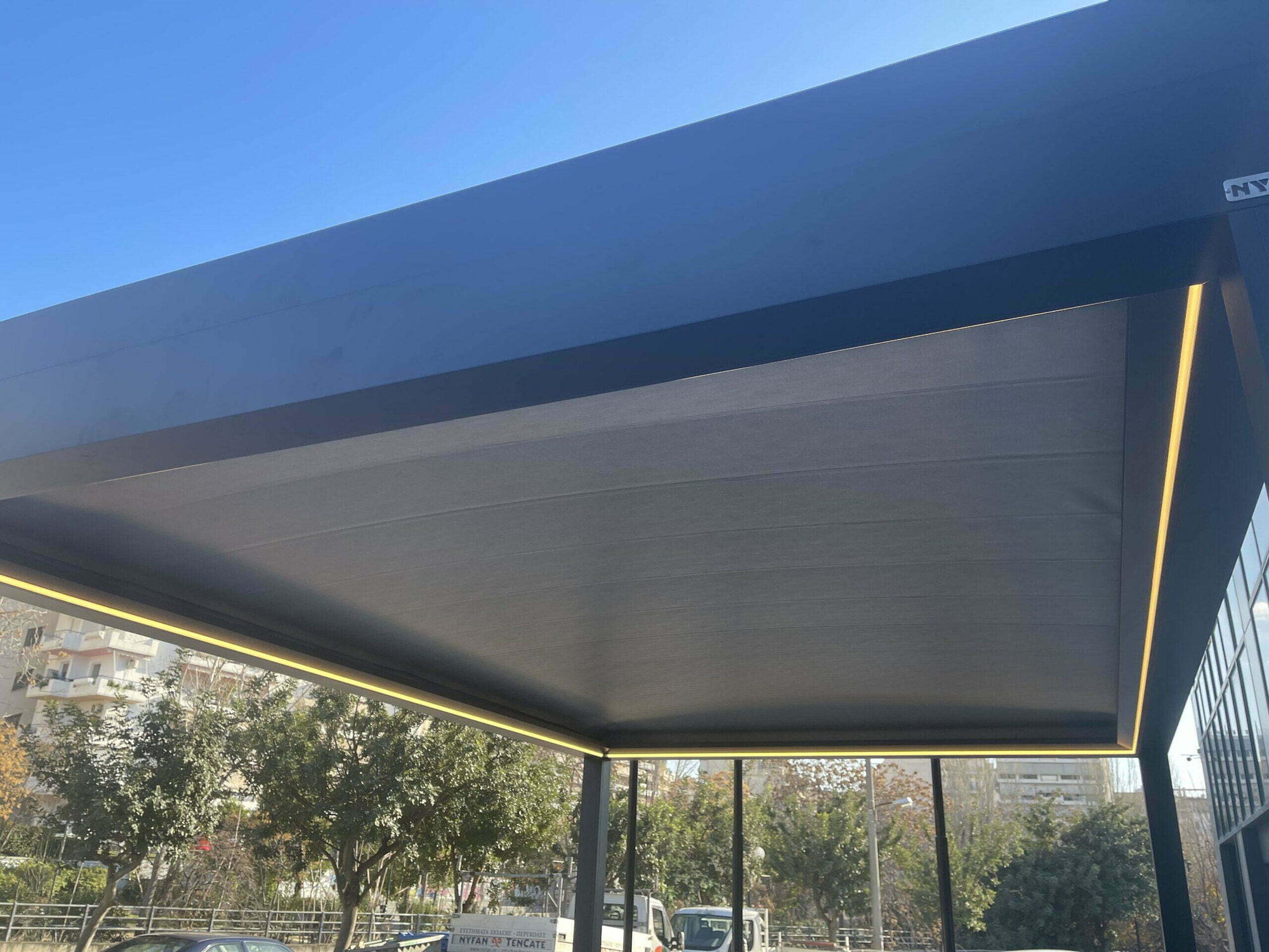 Τεντοπέργκολες Flat — Πέργκολες (pergola) — φωτογραφία 3 από 6
