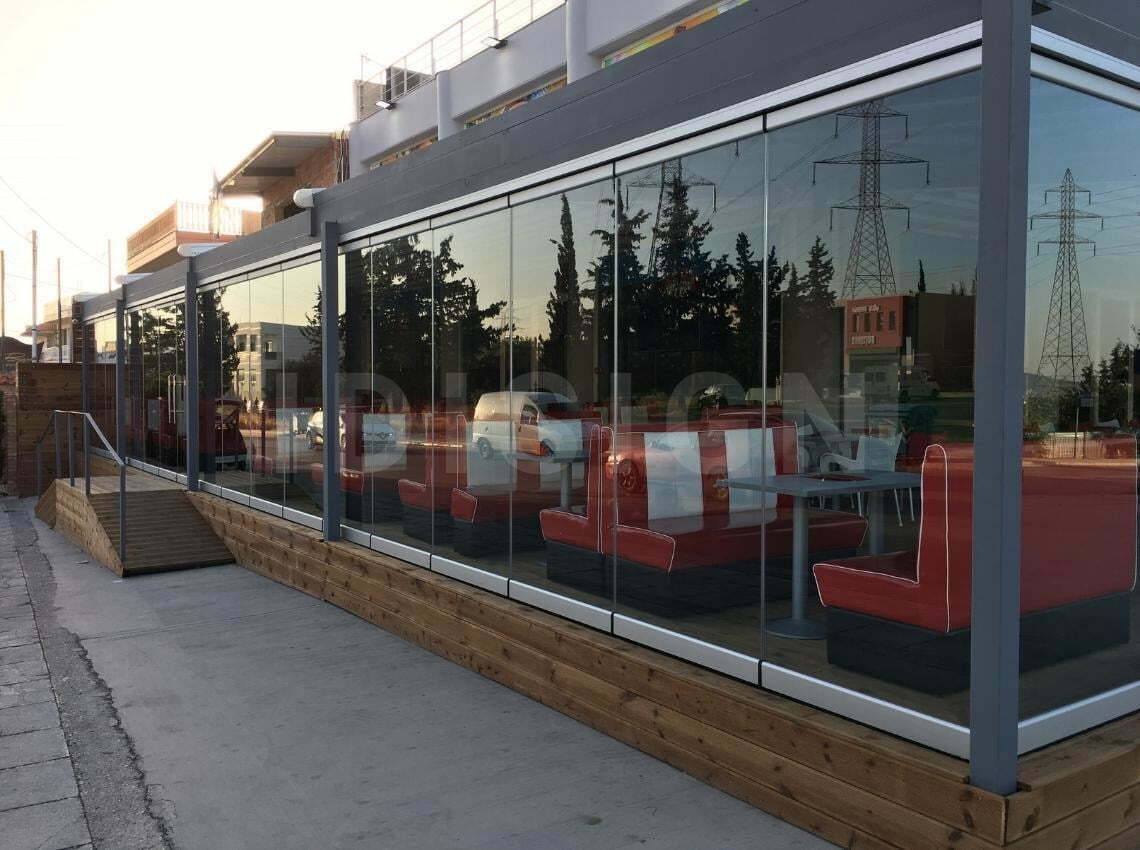 Τζάμια Επάλληλα (sliding glass) — φωτογραφία 3 από 4