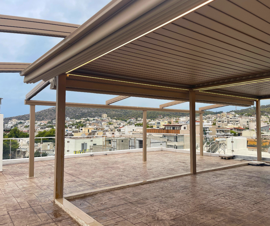 Βιοκλιματικές Πέργκολες (bioclimatic pergola) — φωτογραφία 5 από 10